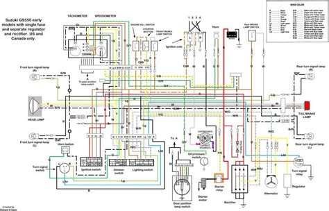 suzuki  motorcycle wiring diagram lorby  world
