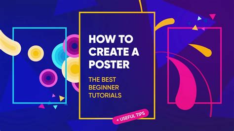 create  poster   beginner tutorials  tips