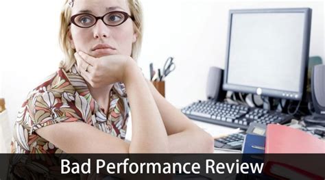 bad performance review   deal   bad performance review