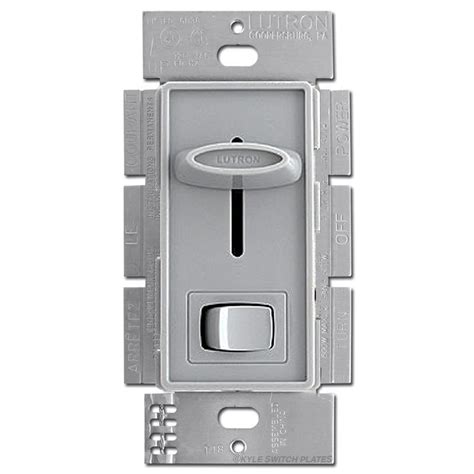 gray light dimmers rotary dimmer knobs  control lighting