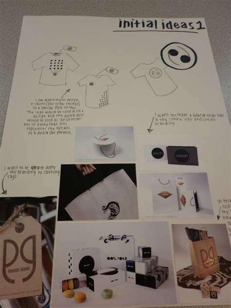 design practice design  print concept boards