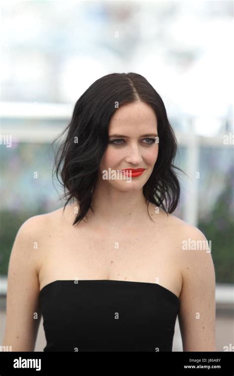 cannes france 27th may 2017 eva green actress based on a true story