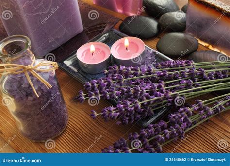 lavender spa stock photo image  resort healthy therapeutic
