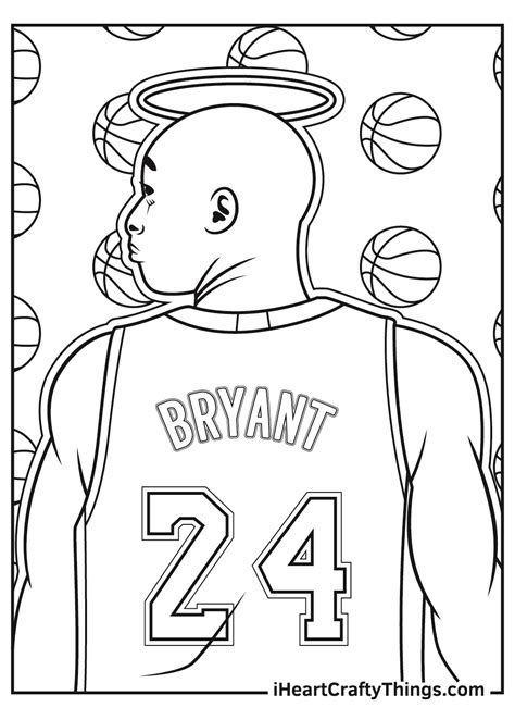 nba coloring pages updated