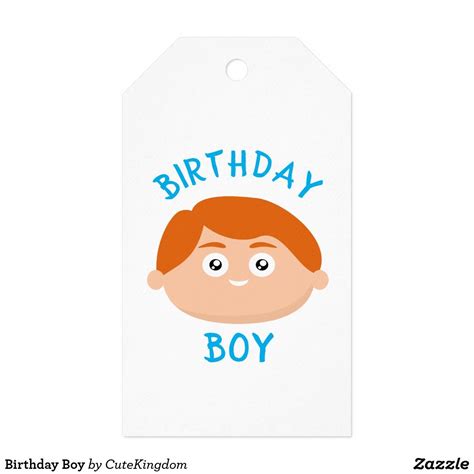 birthday boy gift tags birthday gifts  boys custom holiday card