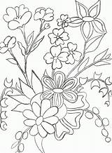 Florzinhas Paisajes Ensinar Outra Mensagem Pintarcolorear Educativo sketch template