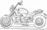 Moto Kolorowanki Stampare Kolorowanka Druku Motorrad Motos Motocross Supercoloring Zeichnung Motorbike Moottoripyörä Chopper Glide sketch template