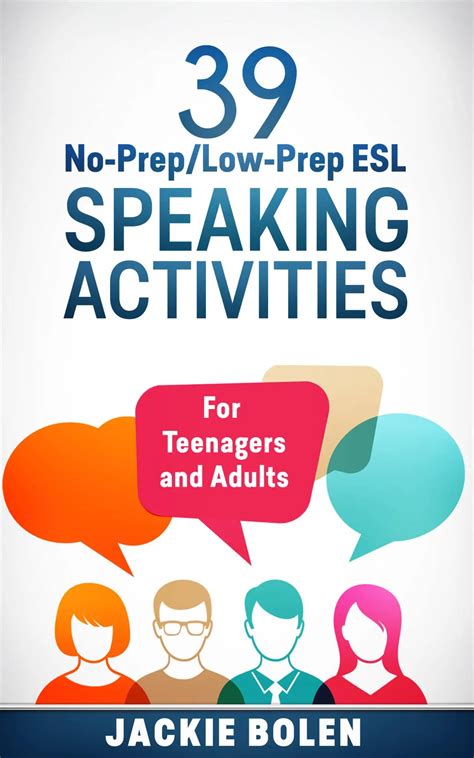 prep esl speaking activities  teenagers  adults esl speaking
