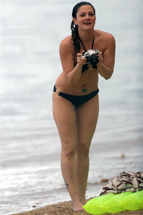 Top Hot Sexy Women Drew Barrymore Bikini Picture