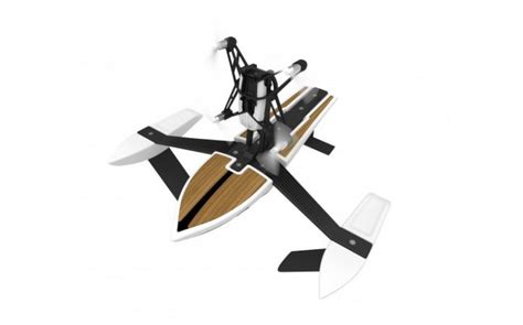 le minidrone deux en   piloter dans les airs  sur leau parrot hydrofoil newz est