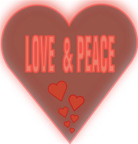 onlinelabels clip art love  peace   heart