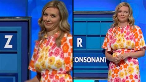rachel riley left red faced after countdown board spells out jiz
