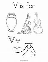 Coloring Letter Pages Alphabet Violin Twistynoodle Kids Letters Print Printable Numbers Book Built California Usa Comments sketch template