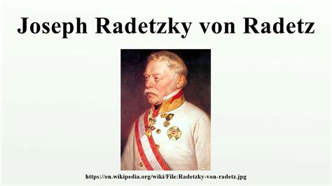 joseph radetzky von radetz youtube