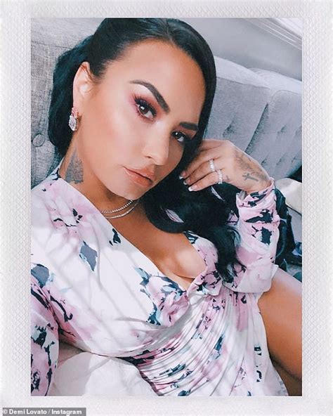 Demi Lovato Debuts New Butterfly Neck Tattoo And Possible New Song