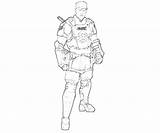 Swat Coloring Pages Mortal Stryker Team Combat Kurtis Teams Back Template sketch template