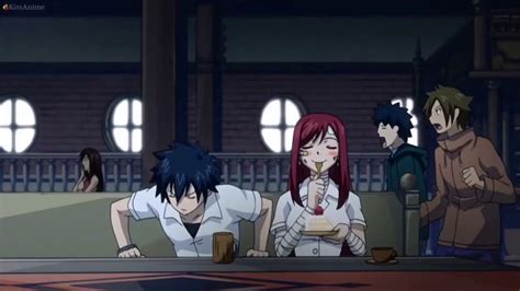 Fairy Tail When Erza Drops Her Strawberry Cake Youtube