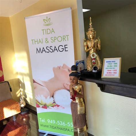 tida thai  sports massage thai massage therapist  newport beach
