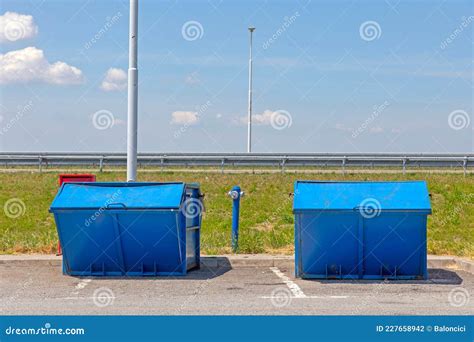 dumpster containers stock photo image  metal