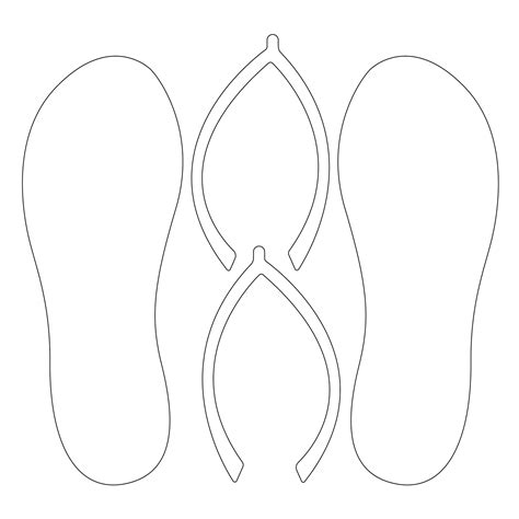 flip flop pattern    printables printablee