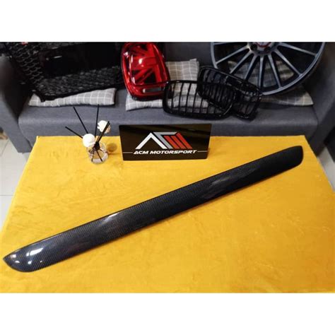 mercedes benz  roof carbon spoiler shopee malaysia