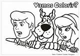 Colorir Scooby Dafne sketch template