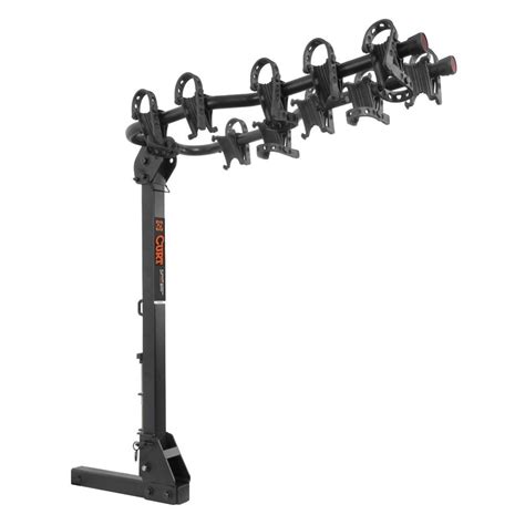 curt  premium hitch mount bike rack  bikes fits  receivers
