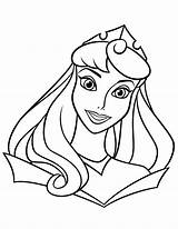 Coloring Princess Pages Aurora Printable Easy Disney Girls Kids Face Big Color Princesses Print Sheets Bestcoloringpagesforkids Wuppsy Princes Printables Cute sketch template