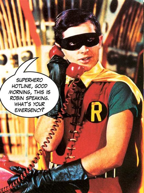 comics all too real superhero hotline featuring robin