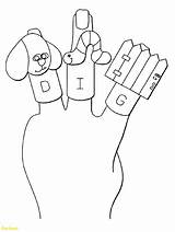 Puppet Coloring Pages Puppets Clipart Drawing Printable Getcolorings Library Popular sketch template