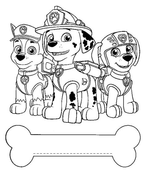 marshall coloring pages  printable coloring pages  kids