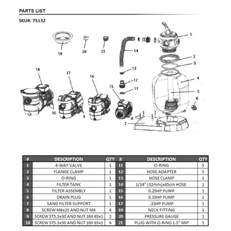 ground pool pump parts diagram reviewmotorsco
