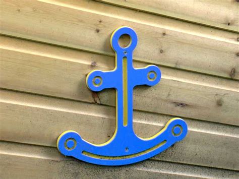 pirate ship anchor playground accessory hdpe plastic education