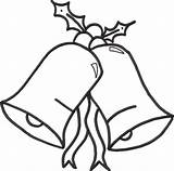 Christmas Coloring Bell Cliparts Dependent Clipart Living Non Drawing Thing Things Library Two Favorites Add sketch template