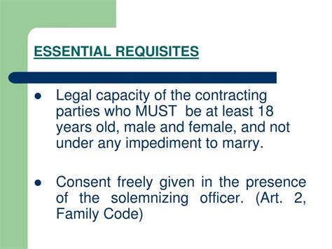 Ppt Marriage Laws In The Philippines Powerpoint Presentation Free