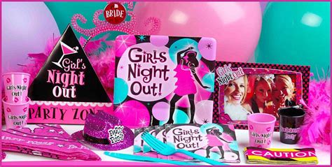 Girls Night Out Party Theme Birthday Parties Solid Color