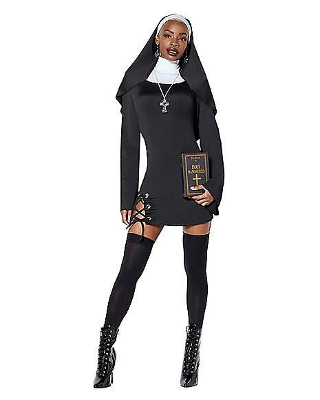 adult sinful sister costume spencer s