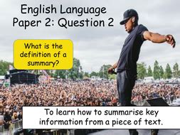 english language paper  question  teaching resources