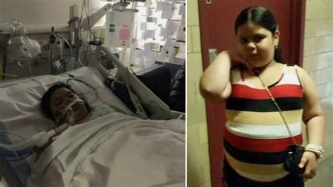 7 year old girl on life support after choking on lunch at new york