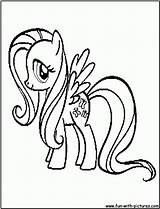 Coloring Pages Pony Little Fluttershy Google Princess Mylittlepony Friendship Magic Printable Popular Fun Bubakids sketch template