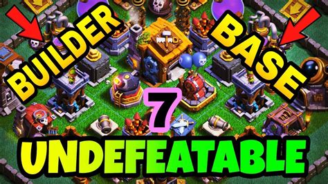 undefeatable builder base  layout  replay  builder hall