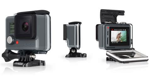 gopro adds  touchscreen   newest budget action camera  hero lcd