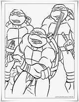 Ninja Kura Mewarnai Turtles sketch template