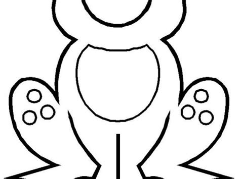 simple frog coloring pages  children cmxv