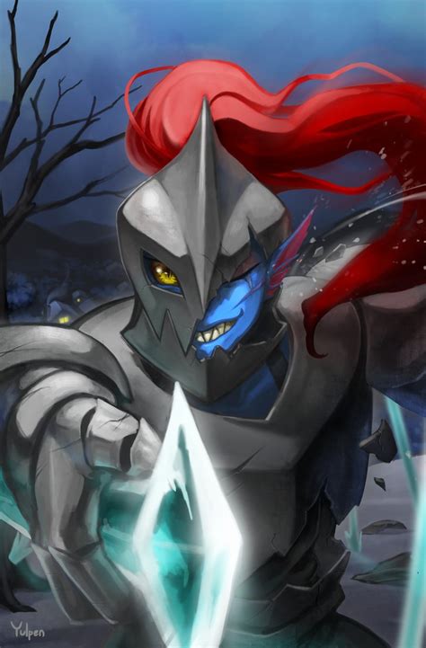 undyne points heroically towards the sky undertale know your meme