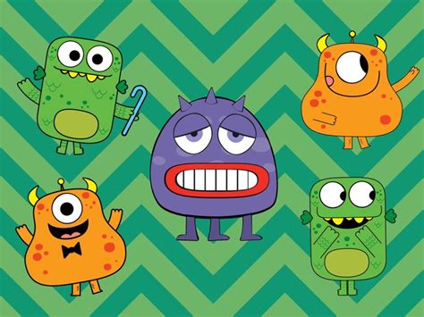 monster game  games   kids  nursery  ligia pedriali de