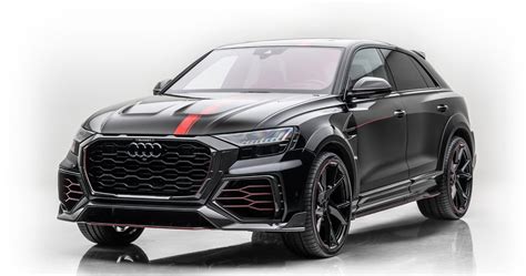 mansory converts  audi rs    meaner  potent super suv