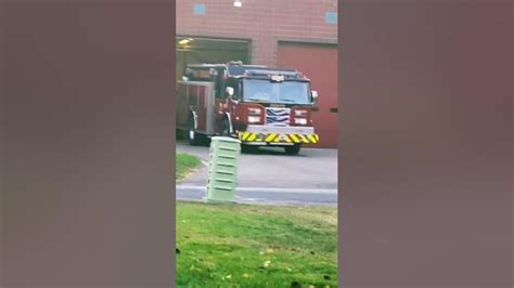 fire truck responding fire truck firetruckresponding youtube