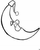 Mond Maan Lua Kleurplaten Lune Mewarnai Kleurplaat Bulan Coloriages Ausmalbild Malvorlage Bergerak Animierte Animaatjes Ausmalen Malvorlagen1001 Schlafender Muetze Sonne Sterne sketch template