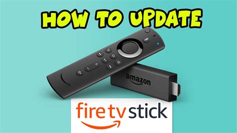 update  fire stick youtube